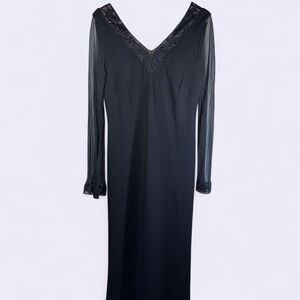 Jones New York Elegant Black Dress - Size 12